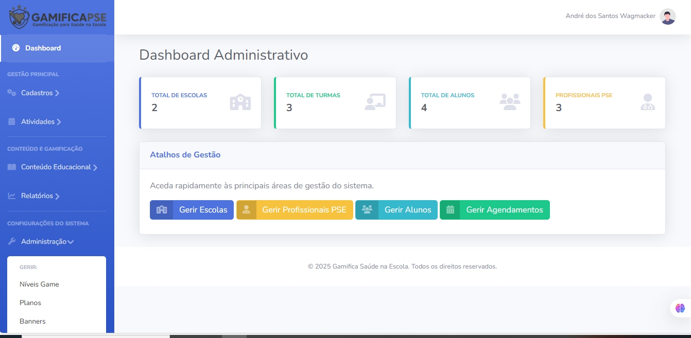 Painel Administrativo 1